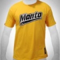 MANTO t-shirt VARSITY żółty