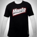 MANTO t-shirt VARSITY czarny