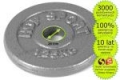 HOP SPORT Obciążenie żeliwne 1,25 kg szare fi 28 mm (okrągłe)