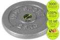 HOP SPORT Obciążenie żeliwne 2,5 kg szare fi 28 mm (okrągłe)