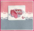 Kartka OWL Love you